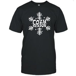 Cozy Season Snowflake Teacher T-Shirt
